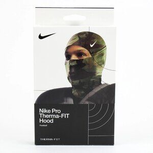 Nike Pro Therma-Fit Hyperwarm Hood Mens Ski Mask – Green Camo